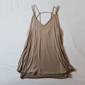 Nude Tanktop with Back Detail